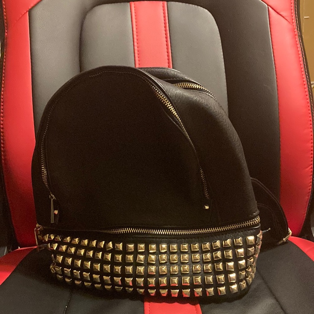 Brand name backpack